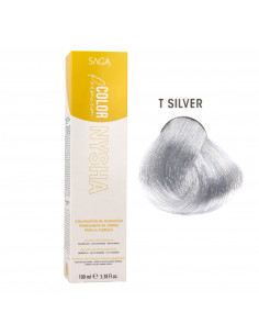 Saga Nysha Color Premium  Color Toner Plata 100 ml